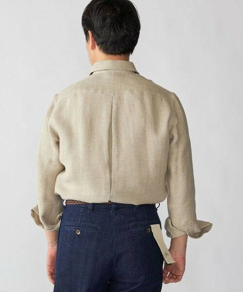 SHIPS / シップス シャツ・ブラウス | Errico FormicolaERRICO: GIANNI リネン ヘリンボーン シャツ | 詳細2