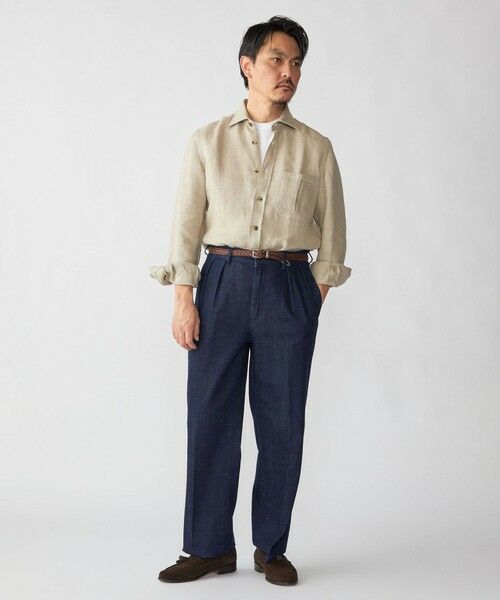 SHIPS / シップス シャツ・ブラウス | Errico FormicolaERRICO: GIANNI リネン ヘリンボーン シャツ | 詳細4