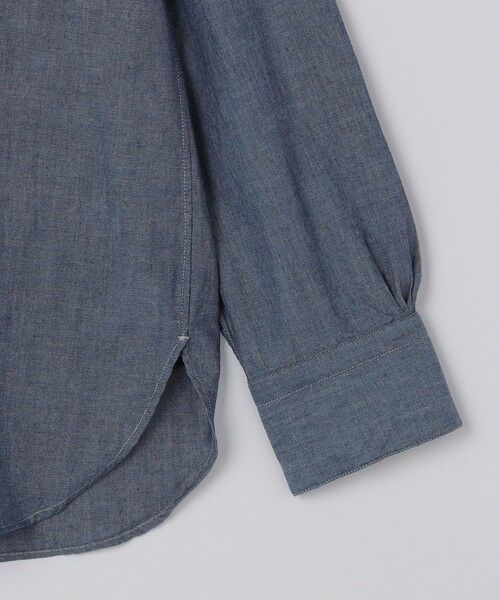 SHIPS / シップス シャツ・ブラウス | 【SHIPS別注】Salvatore Piccolo: バンドカラー プルオーバー デニム シャツ | 詳細14