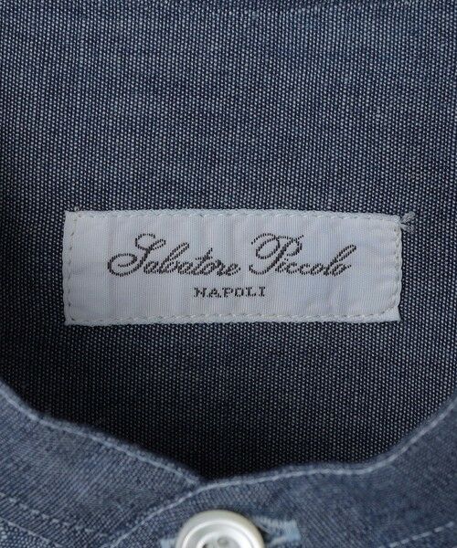 SHIPS / シップス シャツ・ブラウス | 【SHIPS別注】Salvatore Piccolo: バンドカラー プルオーバー デニム シャツ | 詳細15