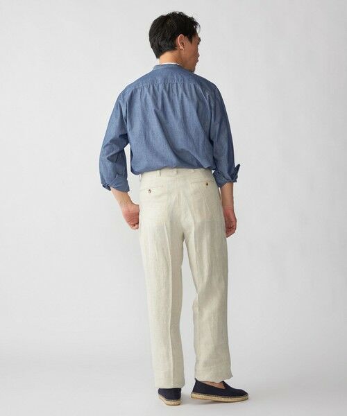 SHIPS / シップス シャツ・ブラウス | 【SHIPS別注】Salvatore Piccolo: バンドカラー プルオーバー デニム シャツ | 詳細6