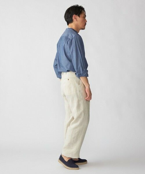 SHIPS / シップス シャツ・ブラウス | 【SHIPS別注】Salvatore Piccolo: バンドカラー プルオーバー デニム シャツ | 詳細7