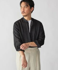 SHIPS / シップス シャツ・ブラウス | 【SHIPS別注】Salvatore Piccolo バンドカラー プルオーバー リネン シャツ
