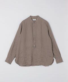 SHIPS / シップス シャツ・ブラウス | 【SHIPS別注】Salvatore Piccolo バンドカラー プルオーバー リネン シャツ