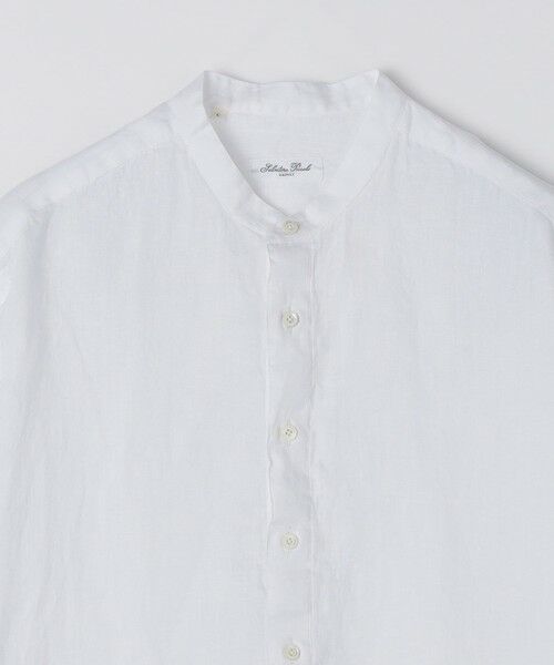 SHIPS / シップス シャツ・ブラウス | 【SHIPS別注】Salvatore Piccolo バンドカラー プルオーバー リネン シャツ | 詳細1