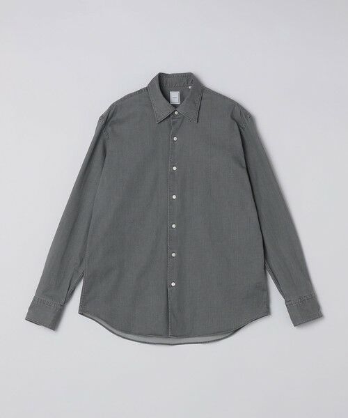 SHIPS / シップス シャツ・ブラウス | SHIPS:〈FUNCTION〉ウォッシュド グレー デニム シャツ | 詳細10
