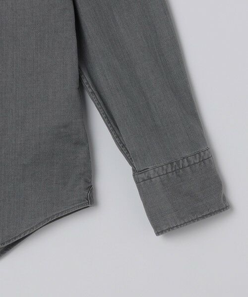SHIPS / シップス シャツ・ブラウス | SHIPS:〈FUNCTION〉ウォッシュド グレー デニム シャツ | 詳細13