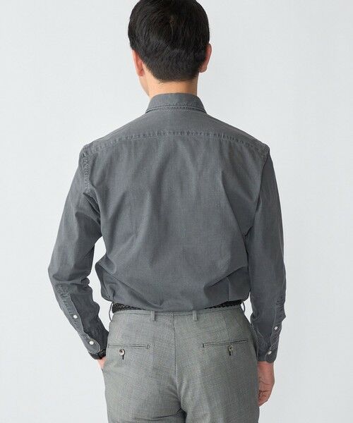 SHIPS / シップス シャツ・ブラウス | SHIPS:〈FUNCTION〉ウォッシュド グレー デニム シャツ | 詳細2