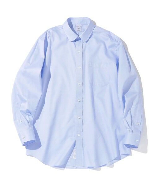 SHIPS / シップス シャツ・ブラウス | Southwick: コットン ロイヤル オックスフォード ラウンド カラー シャツ（ライトブルー）