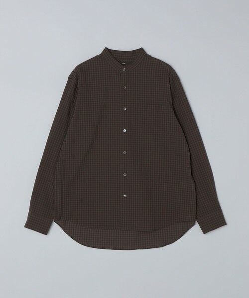 SHIPS / シップス シャツ・ブラウス | SHIPS: エアー サッカー リラックス バンドカラー シャツ | 詳細7