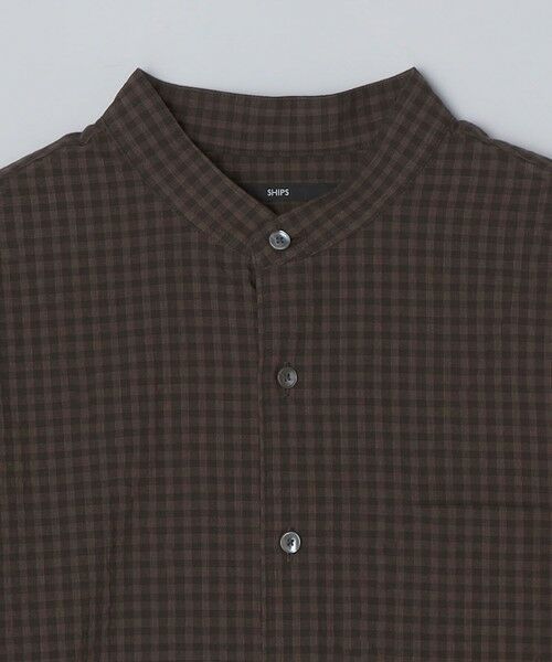 SHIPS / シップス シャツ・ブラウス | SHIPS: エアー サッカー リラックス バンドカラー シャツ | 詳細9