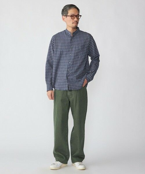 SHIPS / シップス シャツ・ブラウス | SHIPS: エアー サッカー リラックス バンドカラー シャツ | 詳細14