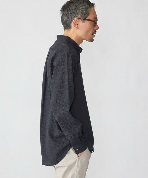 SHIPS / シップス シャツ・ブラウス | SHIPS: エアー サッカー リラックス バンドカラー シャツ | 詳細24