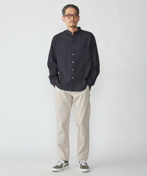 SHIPS / シップス シャツ・ブラウス | SHIPS: エアー サッカー リラックス バンドカラー シャツ | 詳細18