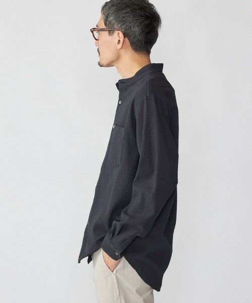 SHIPS / シップス シャツ・ブラウス | SHIPS: エアー サッカー リラックス バンドカラー シャツ | 詳細22