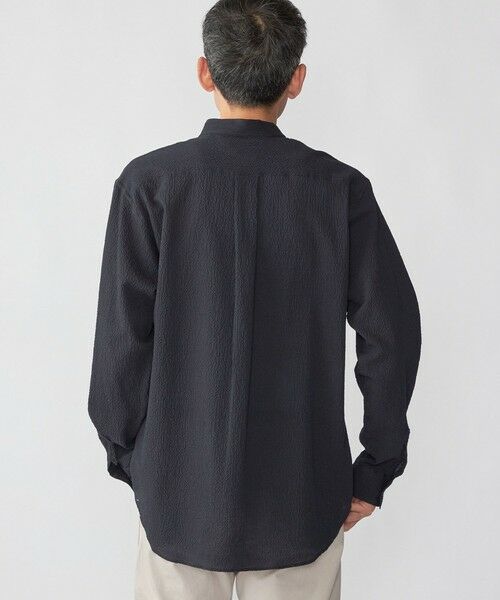 SHIPS / シップス シャツ・ブラウス | SHIPS: エアー サッカー リラックス バンドカラー シャツ | 詳細23