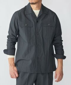 SHIPS / シップス シャツ・ブラウス | SHIPS:〈洗濯機可能〉CO+ オープンカラー ロングスリーブ シャツ(セットアップ対応)