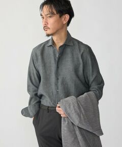 SHIPS / シップス シャツ・ブラウス | SHIPS: ウォッシュド リネン ワンピースカラー ソリッド シャツ