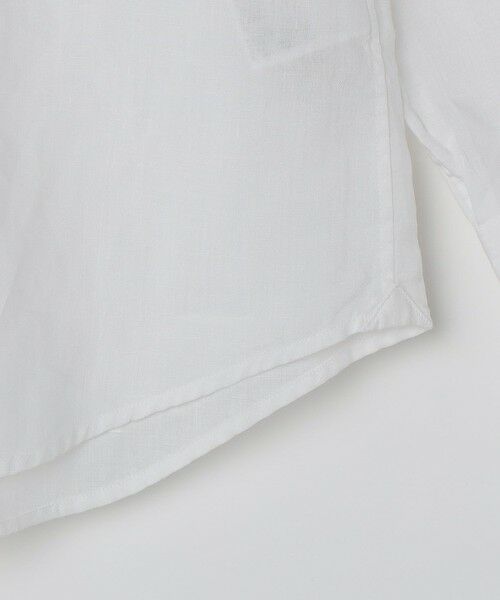 SHIPS / シップス シャツ・ブラウス | SHIPS: ウォッシュド リネン ワンピースカラー ソリッド シャツ | 詳細7