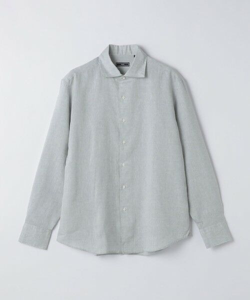 SHIPS / シップス シャツ・ブラウス | SHIPS: ウォッシュド リネン ワンピースカラー ソリッド シャツ | 詳細15