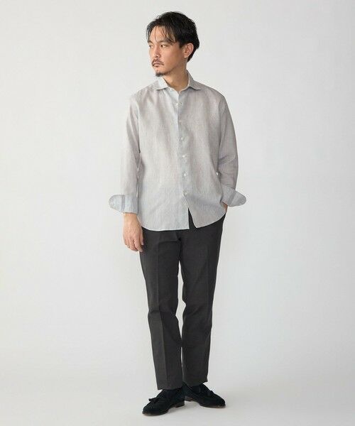 SHIPS / シップス シャツ・ブラウス | SHIPS: ウォッシュド リネン ワンピースカラー ソリッド シャツ | 詳細12