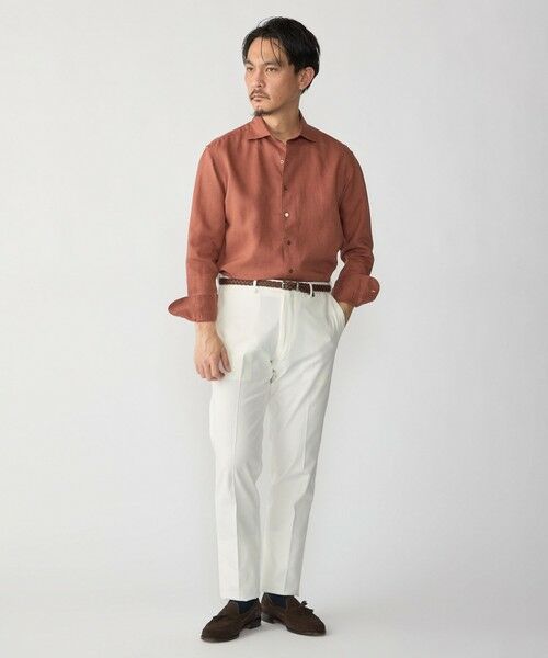 SHIPS / シップス シャツ・ブラウス | SHIPS: ウォッシュド リネン ワンピースカラー ソリッド シャツ | 詳細29