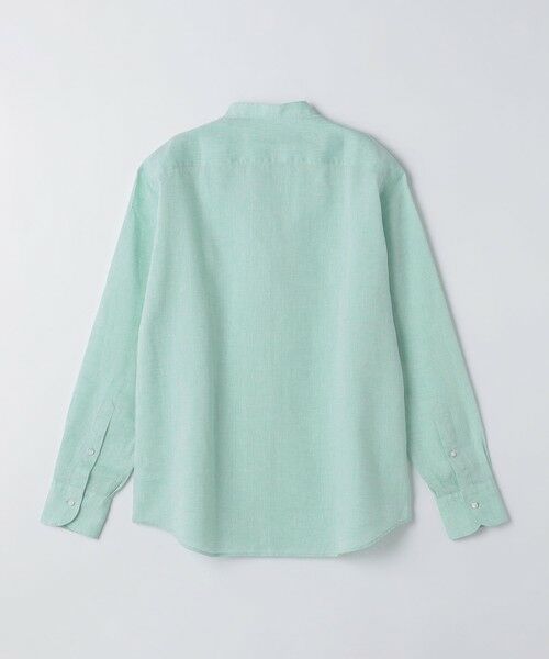 SHIPS / シップス シャツ・ブラウス | SHIPS: ウォッシュド リネン バンドカラー ソリッド シャツ | 詳細17