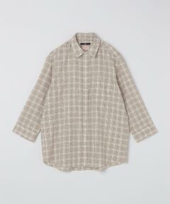 SHIPS / シップス シャツ・ブラウス | SHIPS: RAYMOND チェック レギュラーカラー 7スリーブ シャツ