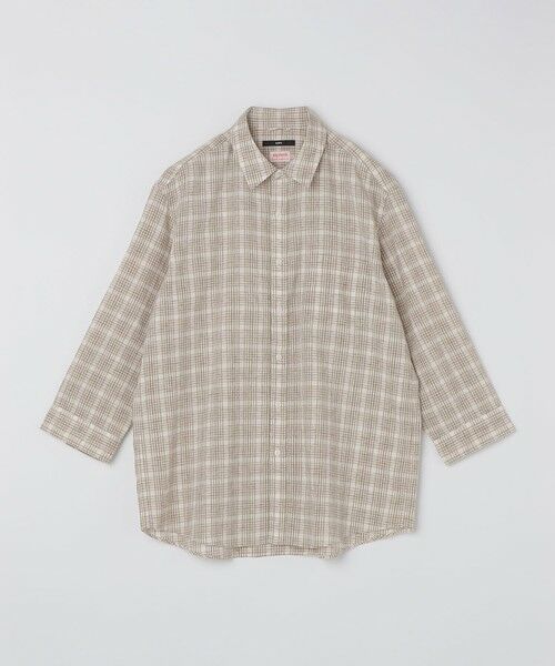 SHIPS / シップス シャツ・ブラウス | SHIPS: RAYMOND チェック レギュラーカラー 7スリーブ シャツ | 詳細1