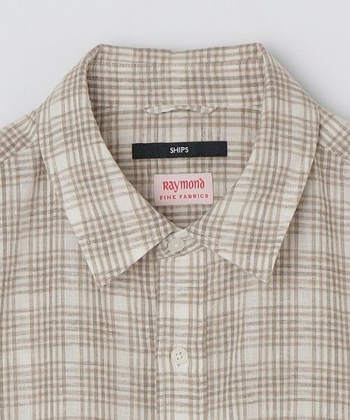 SHIPS / シップス シャツ・ブラウス | SHIPS: RAYMOND チェック レギュラーカラー 7スリーブ シャツ | 詳細7