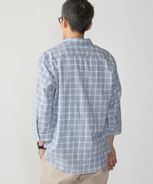 SHIPS / シップス シャツ・ブラウス | SHIPS: RAYMOND チェック レギュラーカラー 7スリーブ シャツ | 詳細17