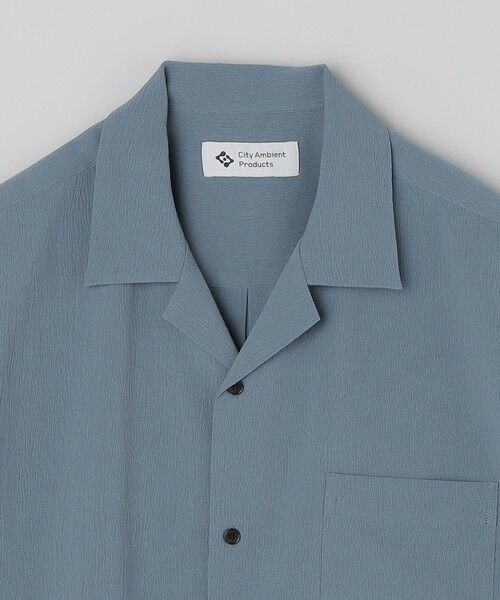 SHIPS / シップス シャツ・ブラウス | City Ambient Products: オープンカラー 楊柳 ショートスリーブ シャツ | 詳細3