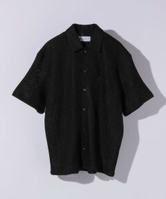 SHIPS / シップス シャツ・ブラウス | City Ambient Products: オープンカラー メッシュ ストライプ ショートスリーブ シャツ