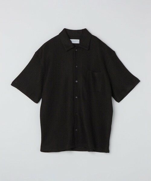 SHIPS / シップス シャツ・ブラウス | City Ambient Products: オープンカラー メッシュ ストライプ ショートスリーブ シャツ | 詳細6