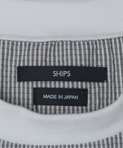 SHIPS / シップス Tシャツ | SHIPS:〈MADE IN JAPAN〉空羽 サッカー Tシャツ | 詳細6