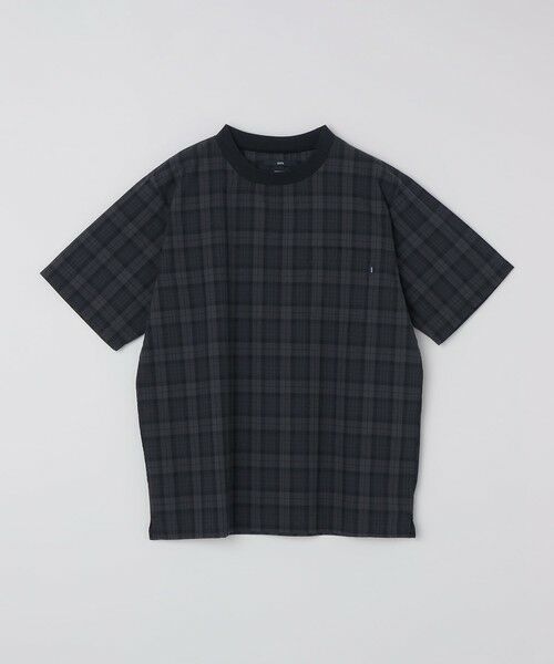 SHIPS / シップス Tシャツ | SHIPS:〈MADE IN JAPAN〉空羽 サッカー Tシャツ(チャコールグレー)