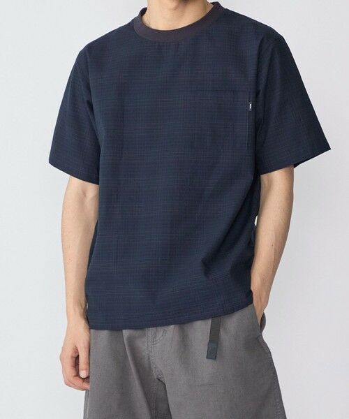 SHIPS / シップス Tシャツ | SHIPS:〈MADE IN JAPAN〉空羽 サッカー Tシャツ（ネイビー）