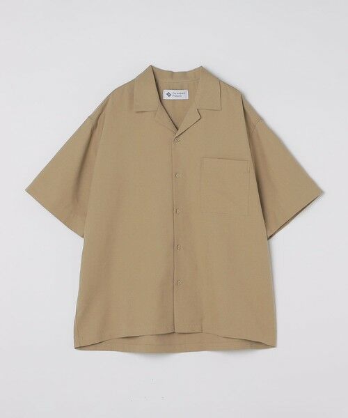 SHIPS / シップス シャツ・ブラウス | City Ambient Products: オープンカラー コットン リネン ショートスリーブ シャツ（ベージュ）