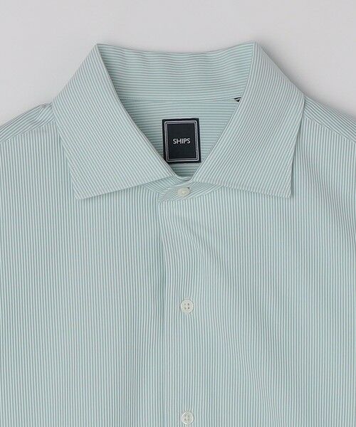SHIPS / シップス シャツ・ブラウス | SHIPS: ジャージー ロンドン ストライプ ワンピースカラー シャツ | 詳細8