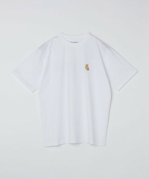 SHIPS / シップス Tシャツ | 【City Ambient Products別注】Ben Lenovitz: DOG CAT PERSON Tシャツ（ストーン）