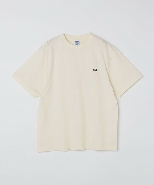 SHIPS / シップス Tシャツ | 【WEB限定】SHIPS: マイクロ ワッペン フェード Tシャツ（オフホワイト）