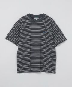 SHIPS / シップス Tシャツ | 【SHIPS別注】LACOSTE: マイクロ ボーダー Tシャツ