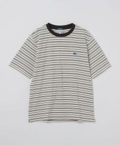 SHIPS / シップス Tシャツ | 【SHIPS別注】LACOSTE: マイクロ ボーダー Tシャツ