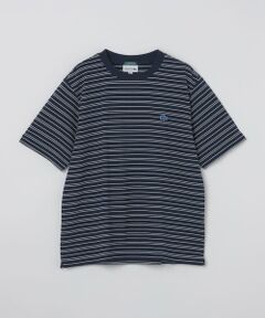 SHIPS / シップス Tシャツ | 【SHIPS別注】LACOSTE: マイクロ ボーダー Tシャツ