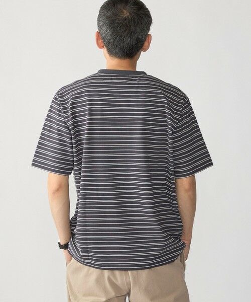 SHIPS / シップス Tシャツ | 【SHIPS別注】LACOSTE: マイクロ ボーダー Tシャツ | 詳細7