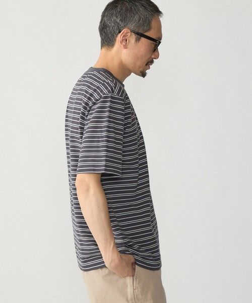 SHIPS / シップス Tシャツ | 【SHIPS別注】LACOSTE: マイクロ ボーダー Tシャツ | 詳細8