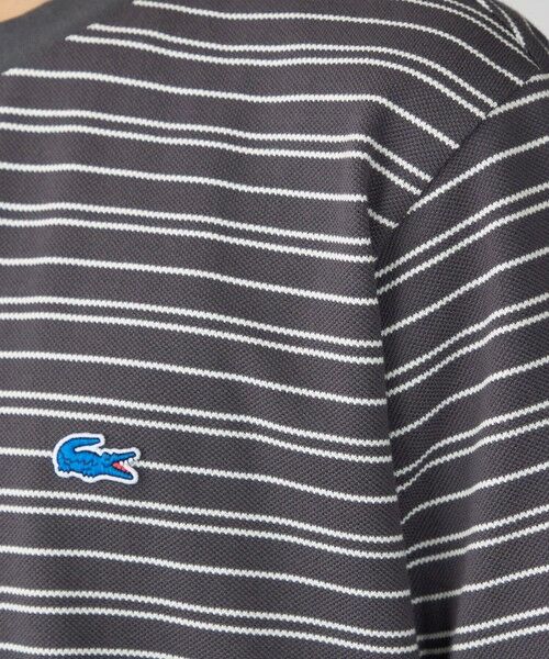 SHIPS / シップス Tシャツ | 【SHIPS別注】LACOSTE: マイクロ ボーダー Tシャツ | 詳細9