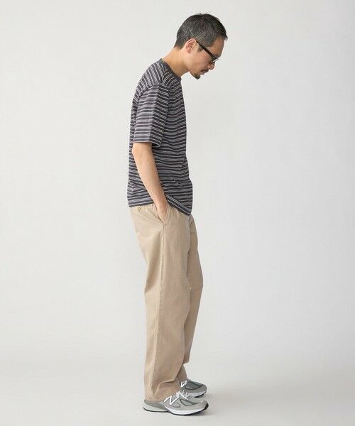 SHIPS / シップス Tシャツ | 【SHIPS別注】LACOSTE: マイクロ ボーダー Tシャツ | 詳細4