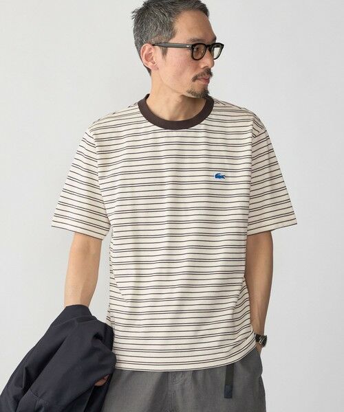 SHIPS / シップス Tシャツ | 【SHIPS別注】LACOSTE: マイクロ ボーダー Tシャツ | 詳細18