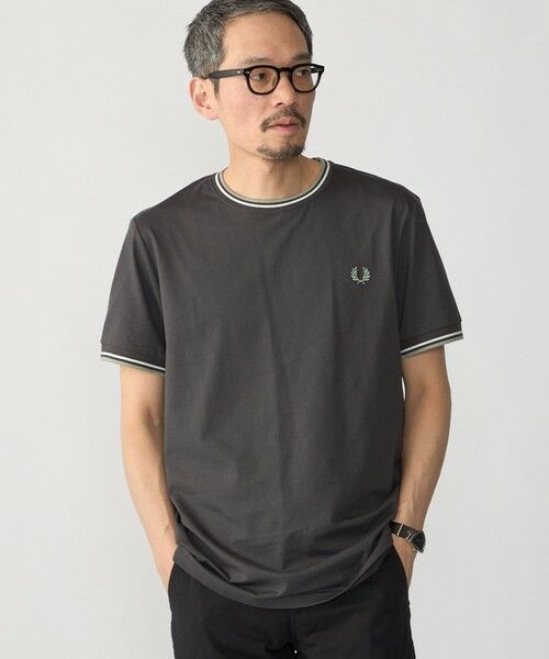 SHIPS / シップス Tシャツ | FRED PERRY: M1588V_TWIN TIPPED | 詳細2